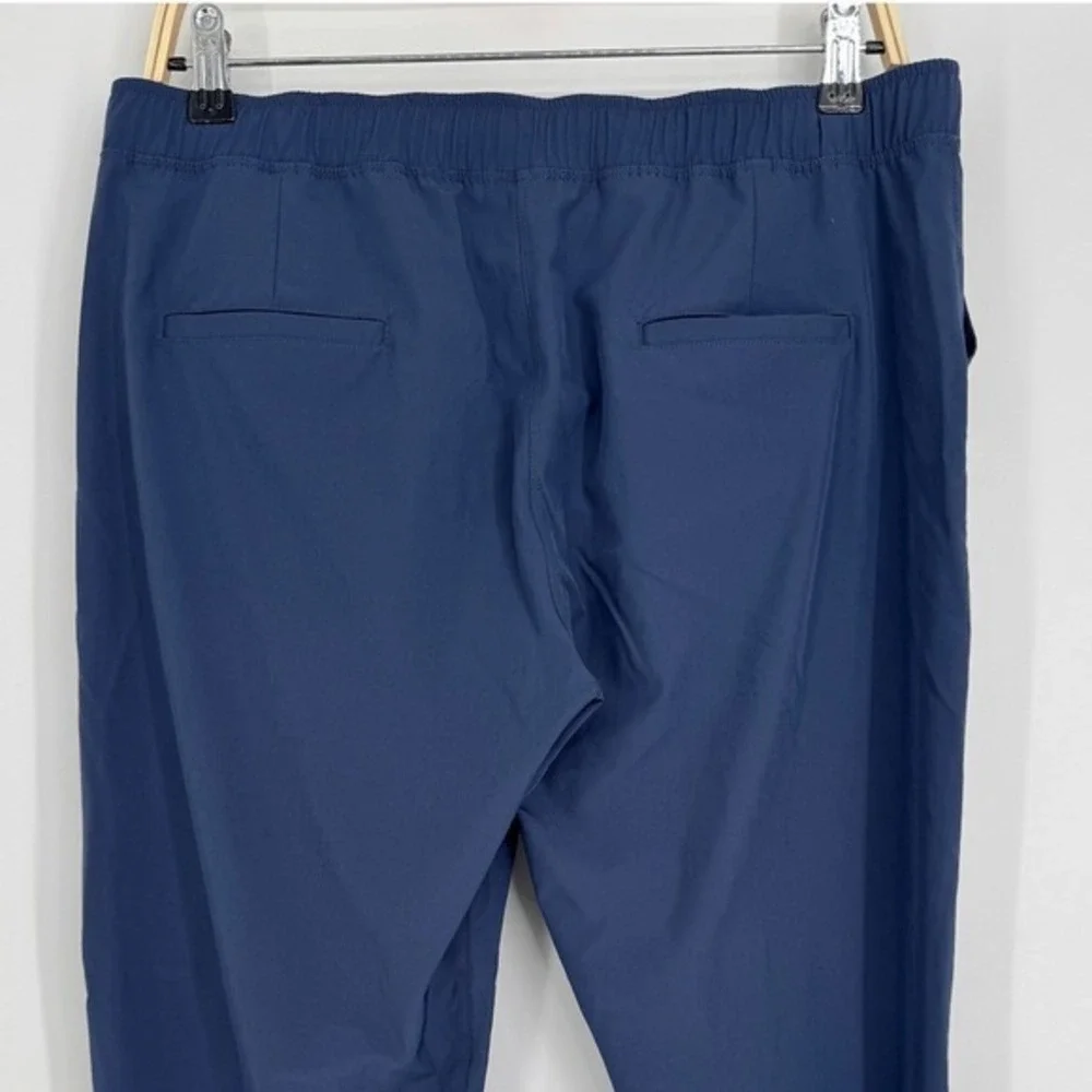 Albion Fit Jetset Jogger Pants Medium Petite Blue Comfort Athleisure‎ Casual